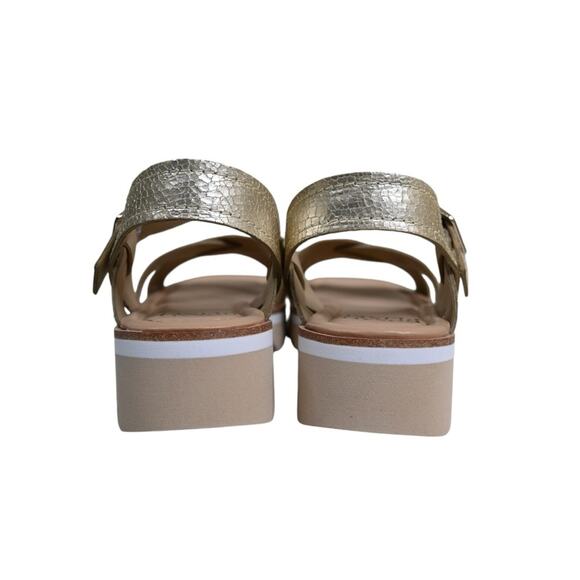 Donald Pliner Womens 8.5 Pyper Lug Sole Slingback Leather Sandal NEW - Picture 7 of 11